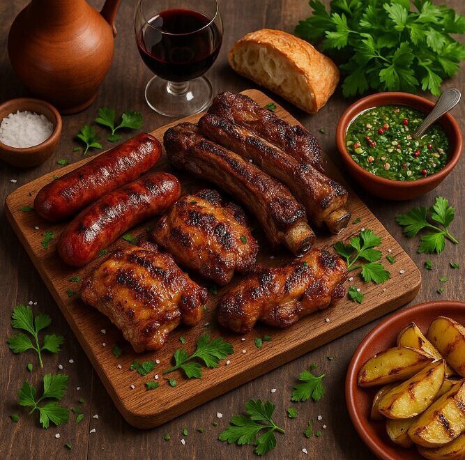 Асадо — символ дружбы и вкуса на углях