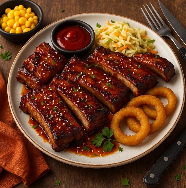 Барбекю-рёбрышки (BBQ Ribs)