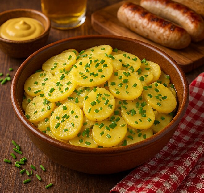 Баварский картофельный салат