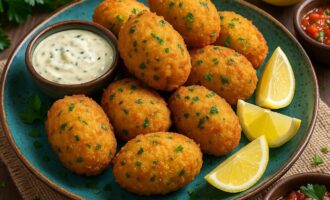 Болиньо де бакальяу — рыбные крокеты с треской и картофелем