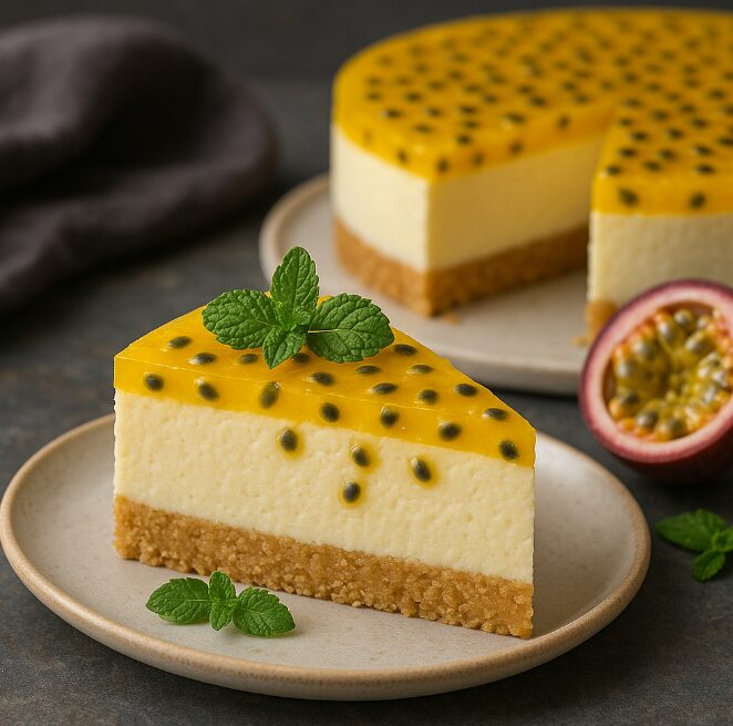 Чизкейк с маракуйей