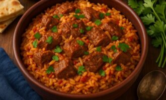Хариса — острое мясо с рисом и специями