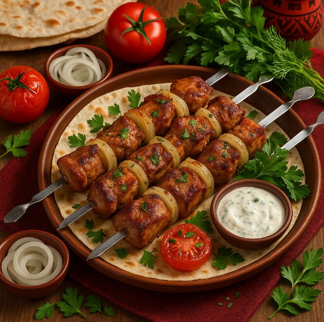 Хоровац — армянский шашлык из любого мяса