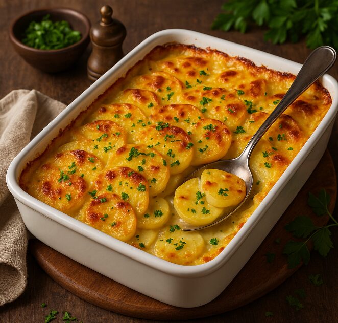 Картофельный гратен по-немецки
