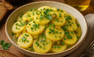 Картофельный салат по-швабски