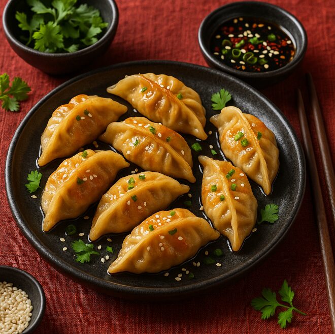 Манду — корейские пельмени с сочной начинкой