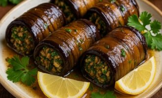 Маринованные баклажаны с орехами — пикантная закуска