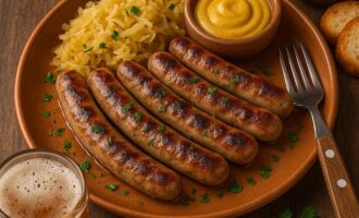 Нюрнбергские колбаски — мини-сосиски с ароматом майорана