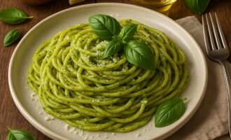 Паста с соусом Песто — ароматное блюдо итальянской кухни