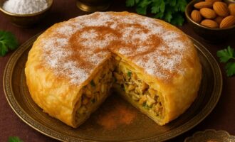 Пастила с курицей и миндалём