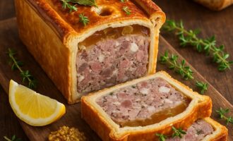 Пате ан крут (Pâté en Croûte) — изысканный паштет в тесте