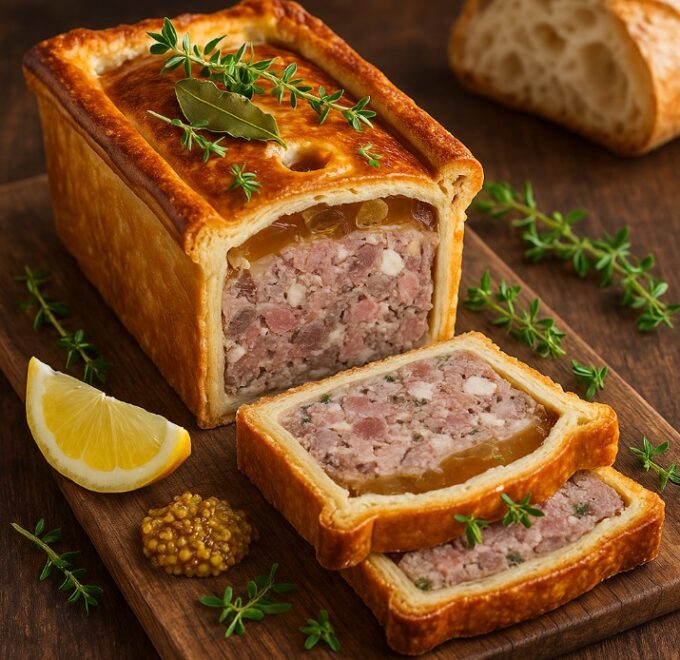 Пате ан крут (Pâté en Croûte) — изысканный паштет в тесте