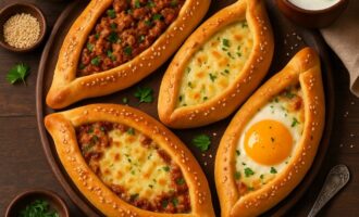 Пиде — турецкая «пицца» с начинками