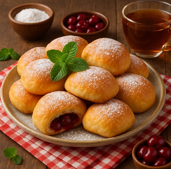 Пироги с вишней