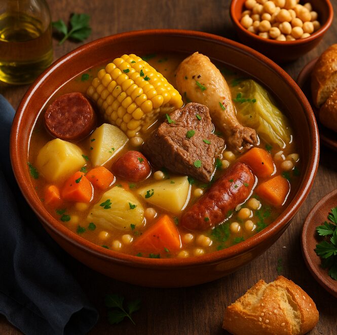 Пучеро — суп с мясом и овощами