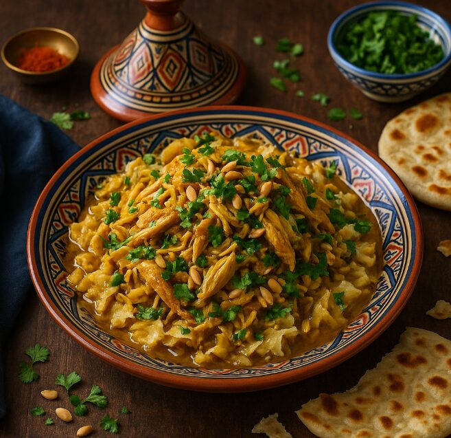 Рфиса - рагу с лепёшками