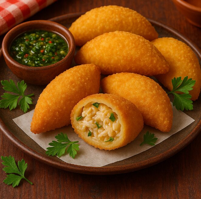 Ризоли — закуска с курицей и сыром