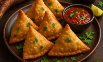 Самоосы по-капскому стилю — пирожки с мясной начинкой