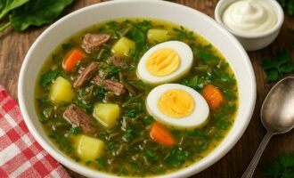 Щавелевый суп — весеннее блюдо польской кухни