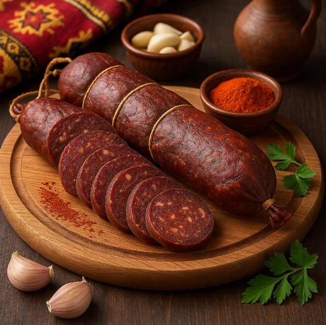 Суджух — колбаса из вяленого мяса