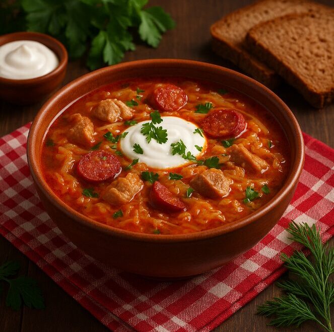 Суп из квашеной капусты - согревающий вкус с кислинкой