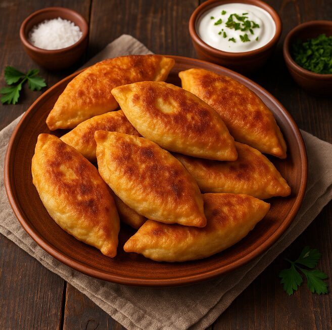 Жареные пироги - с хрустящей корочкой