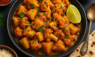Алу гоби - картофель с цветной капустой