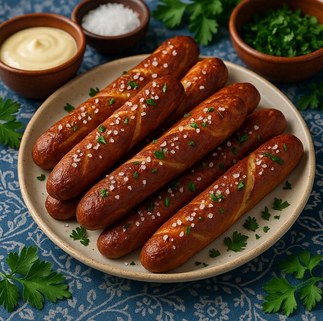 Брецели — хлебные палочки