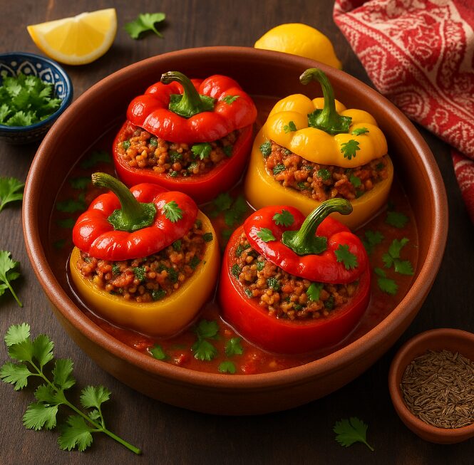 Фаршированные перцы по-мароккански