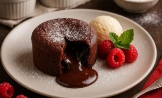 Фондан — десерт французской кухни