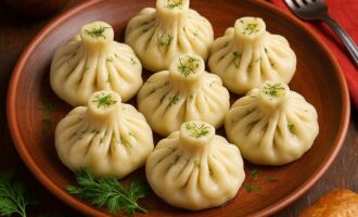 Хинкали с картошкой