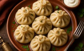 Хинкали с курицей