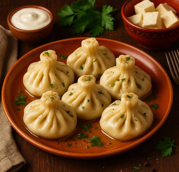 Хинкали с сыром