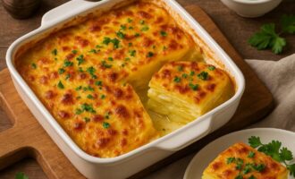 Картофельная запеканка с сыром по-новозеландски — пошаговый рецепт