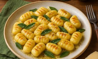 Картофельные ньокки по-немецки