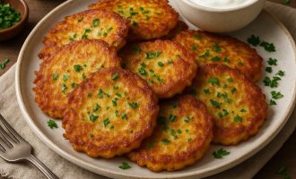 Картофельные оладьи