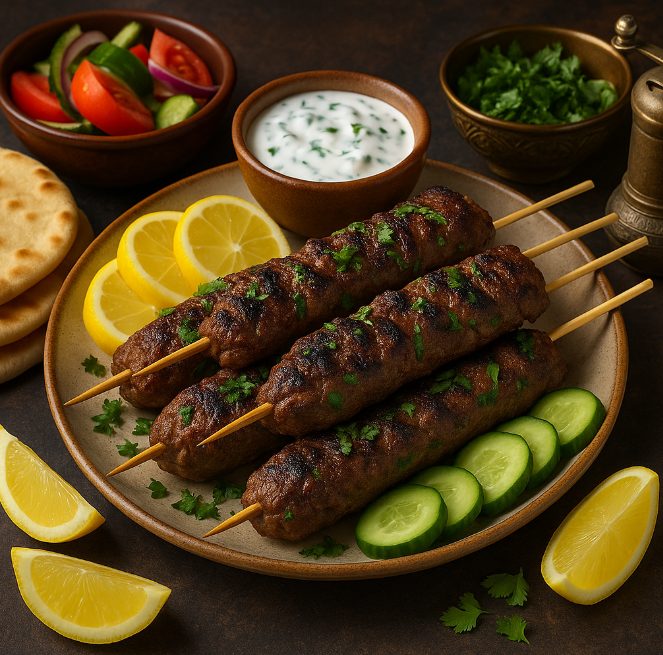 Кебаб из говядины по-мароккански