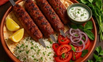 Кебаб кубиде — сочное мясо на шампуре