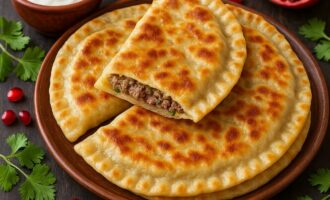 Кутабы с мясом