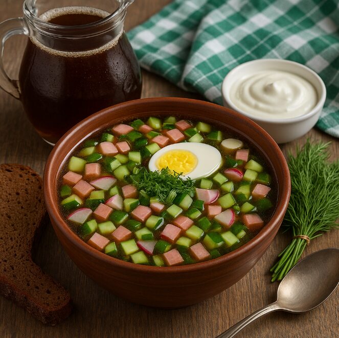 Окрошка на квасе