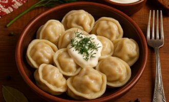 Пельмени с мясом