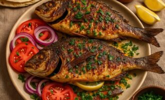 Самак Машви — жареная рыба египетской кухни