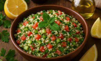 Табуле — салат из булгура и зелени