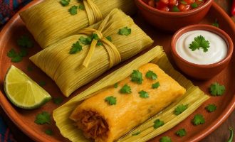 Тамалес с мясом
