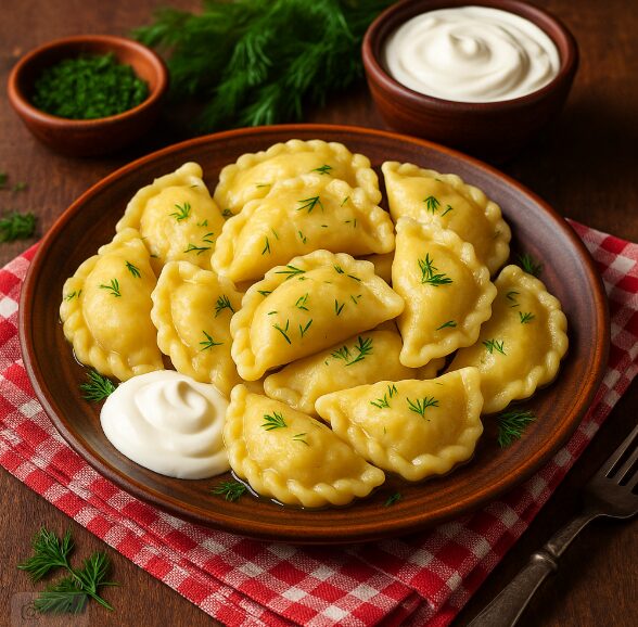 Вареники с картошкой — любимое блюдо русской кухни