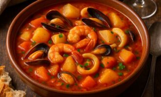 Косидо Маринеро — морепродуктовое рагу