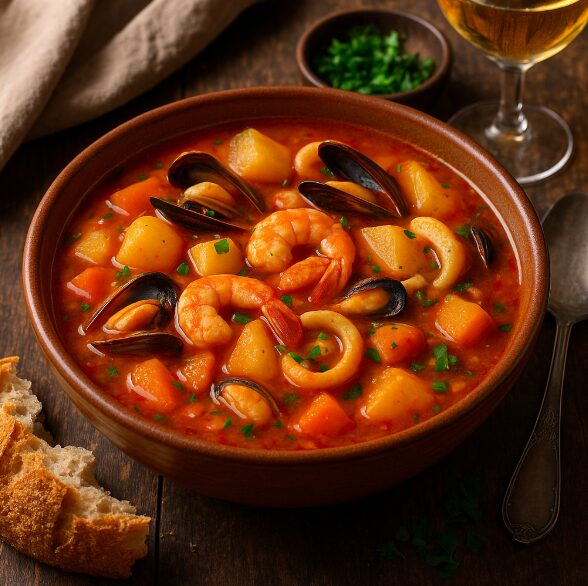 Косидо Маринеро — морепродуктовое рагу
