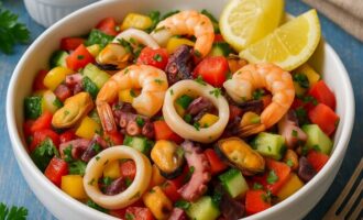Сальпикон де Марискос - салат из морепродуктов